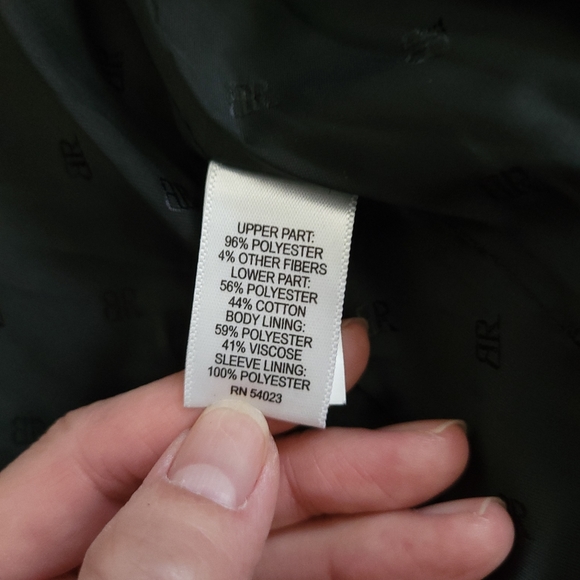 Banana Republic | B&W Collarless Long Tweed Jacket (SIZE S) - Picture 6 of 14